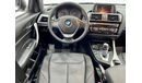 BMW 120i Executive 2017 BMW 120i, BMW Service History, Warranty, Low Mileage, GCC