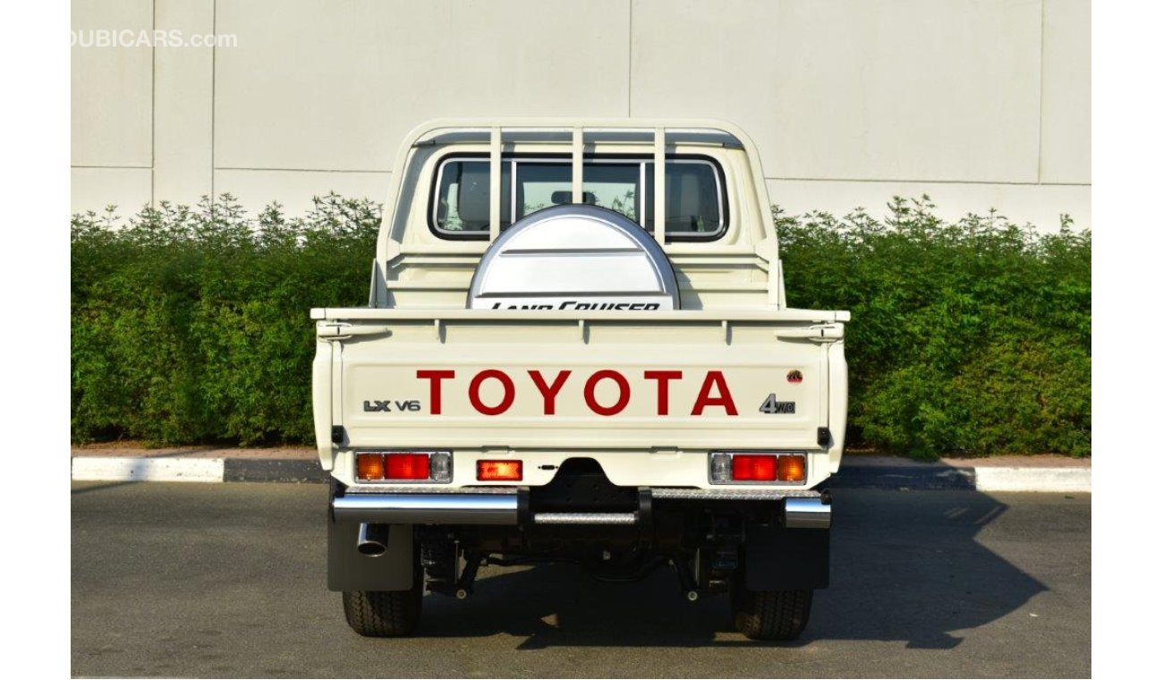 Toyota Land Cruiser Pick Up 2022 MODEL TOYOTA LAND CRUISER 79 DOUBLE CAB PICKUP LX V6 4.0L PETROL MANUAL TRANSMISSION