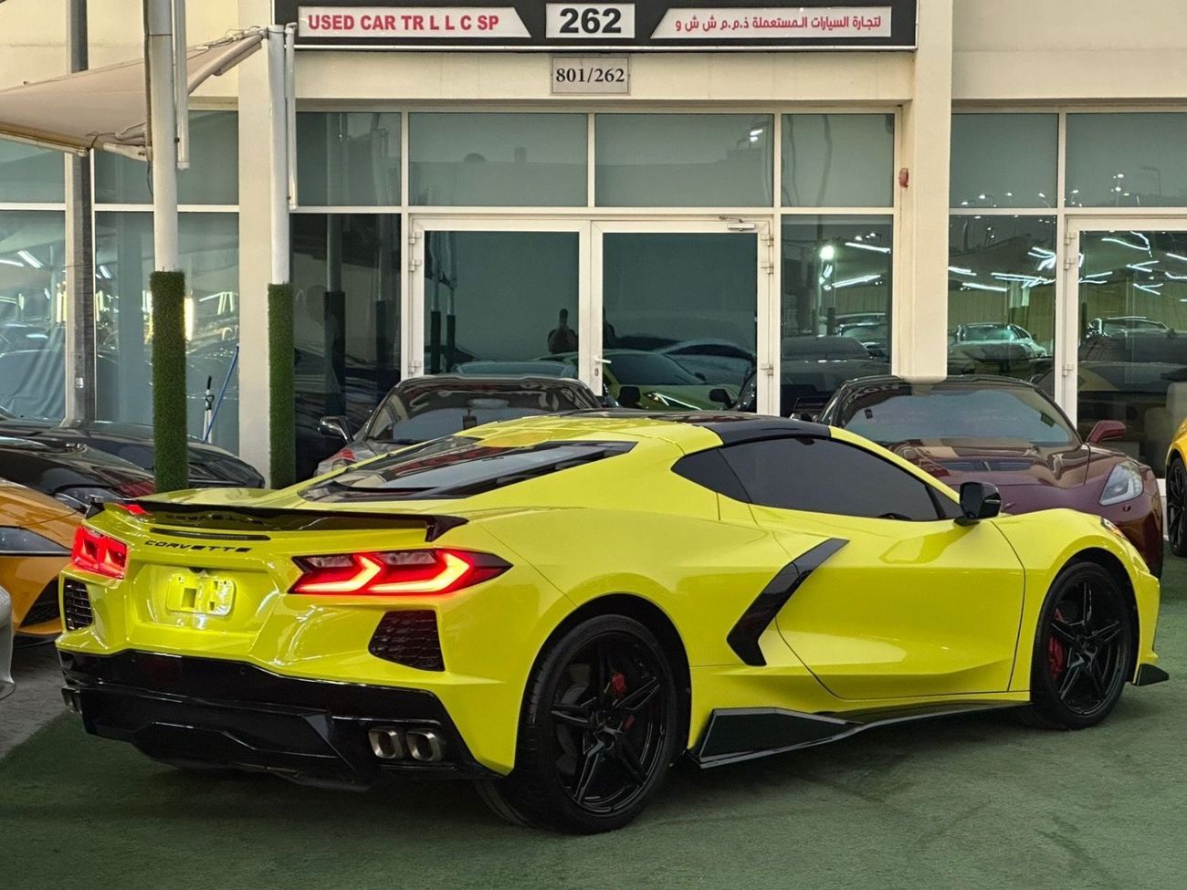 Chevrolet Corvette 2LT 6.2L (495 HP) CHEVROLET CORVETTE C8 Z51 STINGRAY 2023 Original Paint  Special Color  Full option