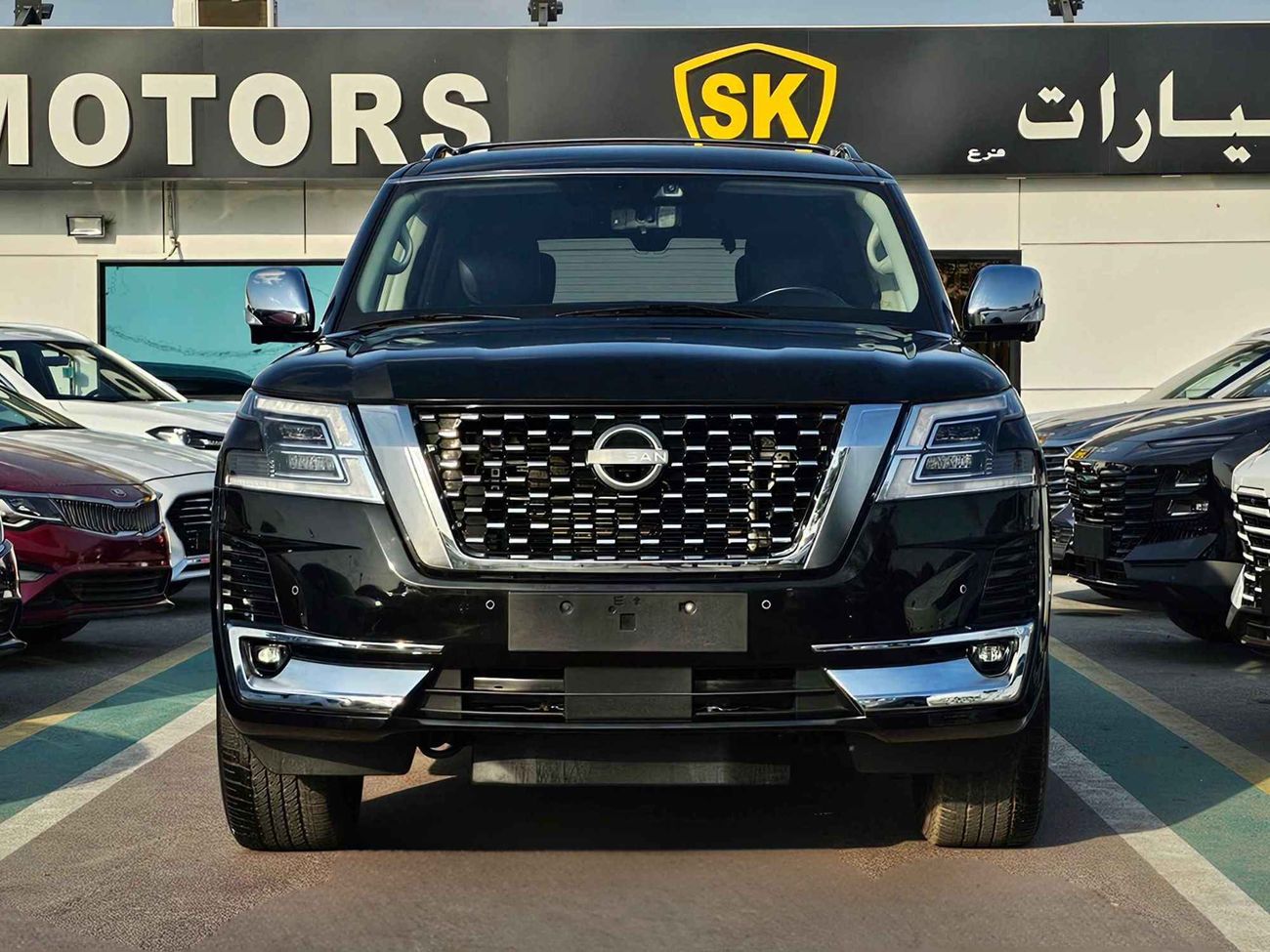 نيسان أرمادا PLATINIUM // 1492 AED Monthly // 5.6L // V8 // FULL OPTION (LOT # 60827)