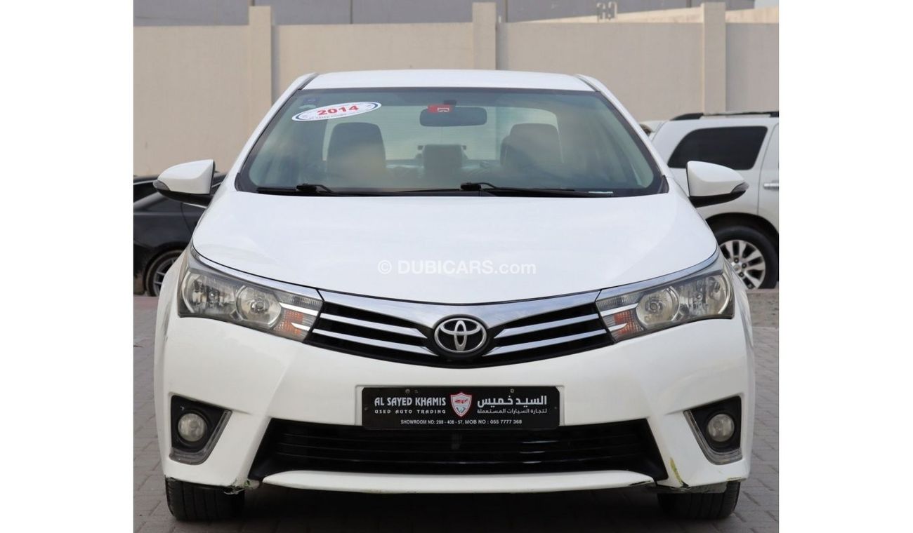 تويوتا كورولا SE+ تويوتا كورولا 2014 خليجي بحالة ممتازة