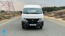 Nissan Urvan HIGH ROOF WIDE BODY 3-Seater Manual (4-Door) NV350 2024 Hi Roof Dry Van 2.5L Petrol Manual GCC Specs