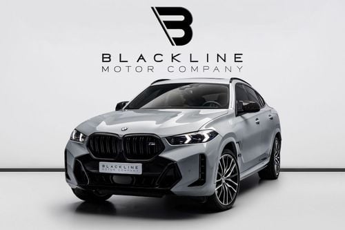 BMW X6 BUY NOW, PAY 2027 | THE BLACKLINE STANDARD | March 2030 Warranty + Service Contract, GCC