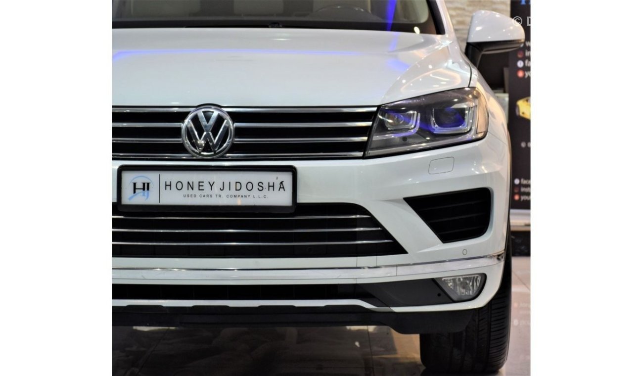 Volkswagen Touareg EXCELLENT DEAL for our Volkswagen Touareg 2015 Model!! in White Color! GCC Specs