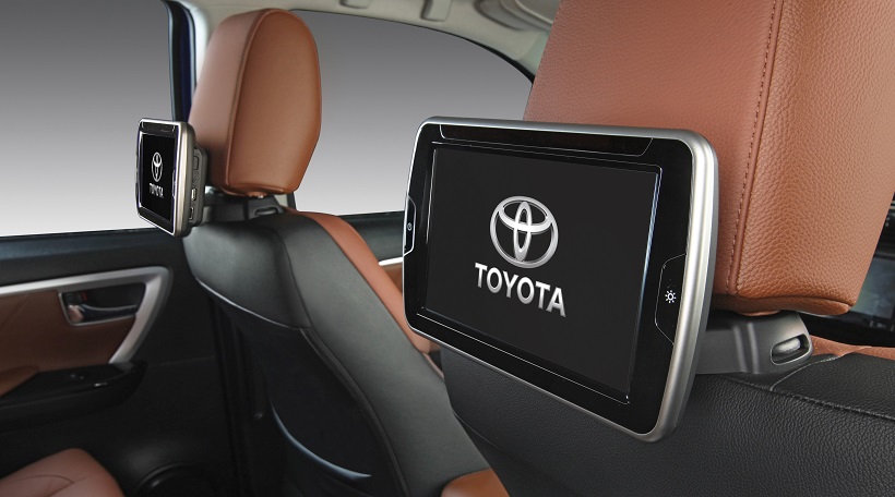 Toyota Fortuner interior - Rear Seat Entertainment