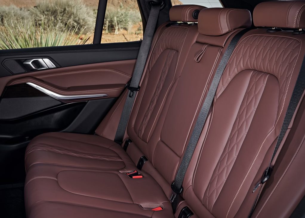 BMW X5 interior - Rear Seats