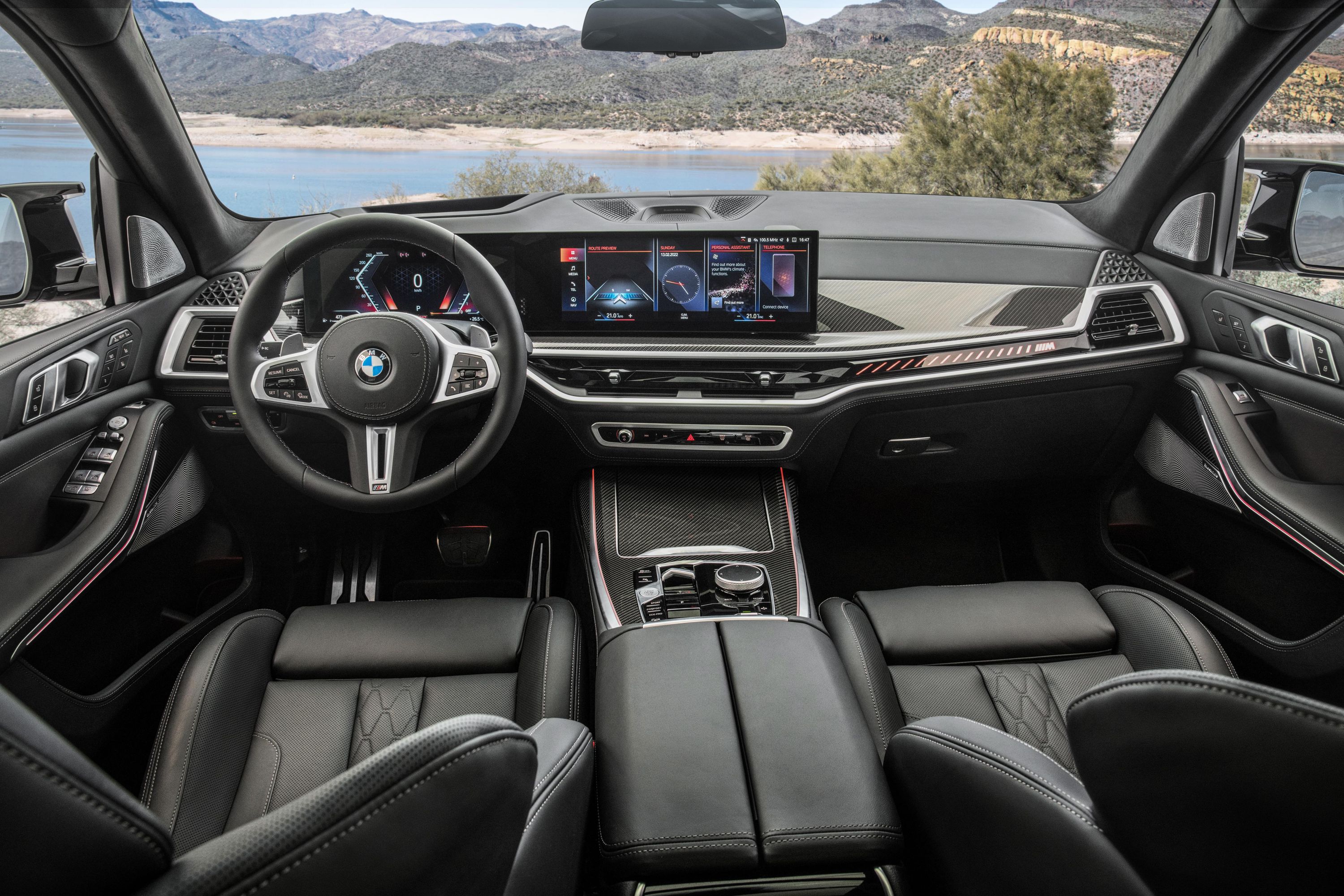 BMW X7 interior - Cockpit